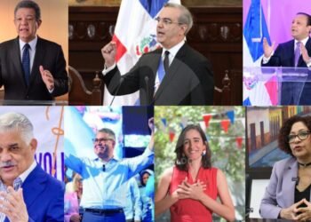 Cinco hombres y las dos mujeres que se disputarán la Presidencia de la República en mayo