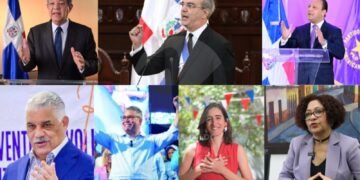 Cinco hombres y las dos mujeres que se disputarán la Presidencia de la República en mayo