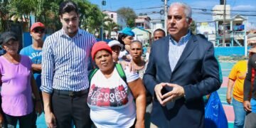 Alcaldía Santiago reconstruirá cancha en Las Praderas de Pekín, también construirá un área infantil