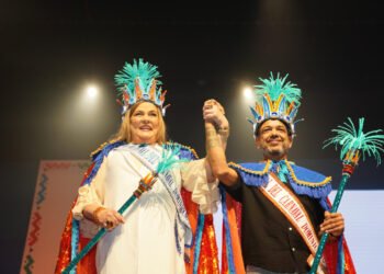 Jatna Tavárez y Luis Rivas son los Reyes del Carnaval 2024