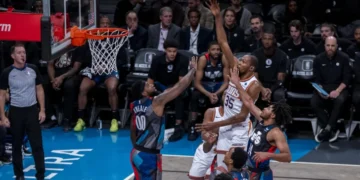 Kevin Durant se convirtió en el octavo máximo anotador en la historia de la NBA