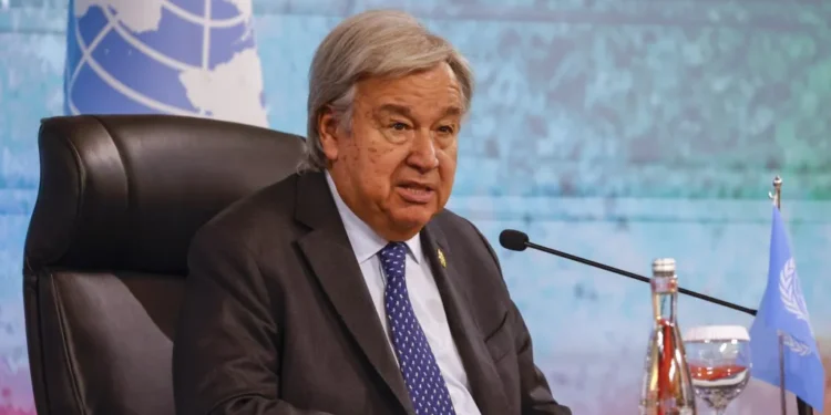 Guterres dice que seis meses de guerra en Gaza llevan a “una pérdida de la fe en las normas globales”