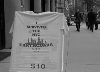 Nueva York tiene camisetas con lema “Sobreviví al terremoto”