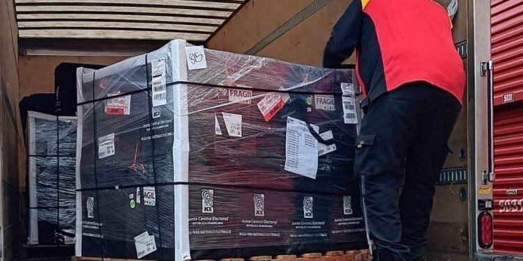 JCE establece protocolo de la cadena de custodia de los materiales electorales y equipos