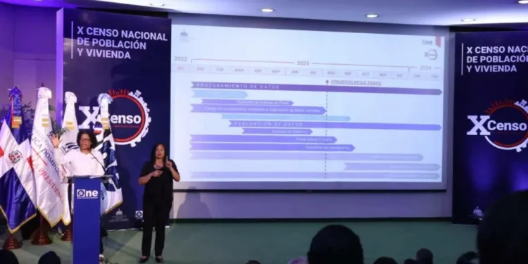 ONE presenta resultados del X Censo Nacional de Población y Vivienda 2022