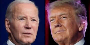 Joe Biden y Donald Trump se preparan para el primer debate presidencial de las elecciones en Estados Unidos