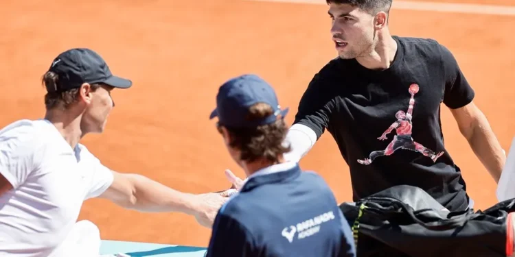 Nadal y Alcaraz, en los Juegos Olímpicos, Badosa renuncia