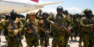 Otros 200 policías Kenia llegan a Haití