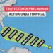 Una activa onda tropical se mueve en el Atlántico central con trayectoria directa hacia la región del Caribe