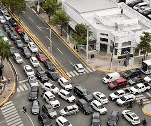 Caos en la capital dominicana por apagón de semáforos