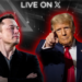Donald Trump aborda la migración y la economía de EEUU en su charla virtual con Musk en X