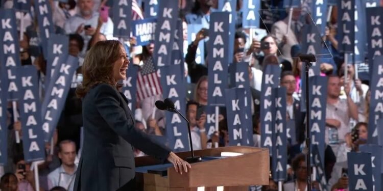 Kamala Harris advierte sobre los peligros de Trump en 2024