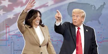 Trump acelera el paso para intentar acortar su distancia en las encuestas con Harris