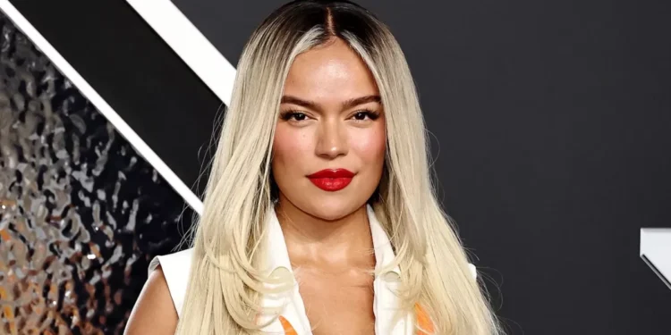Karol G llevó por primera vez el merengue al escenario de los MTV Video Music Awards