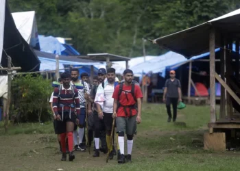 Ubican campamento clandestino de migrantes irregulares en selva panameña del Darién