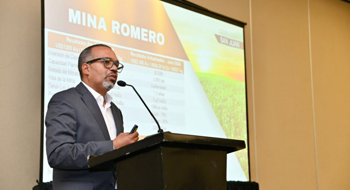 Afirman proyecto minero Los Romero de San Juan aportaría al país más de RD$46,000 millones