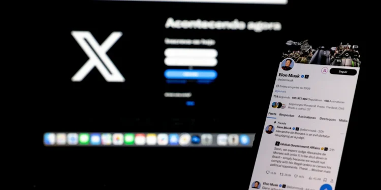 X transfiere la multa a una cuenta bancaria errónea y permanecerá bloqueada en Brasil