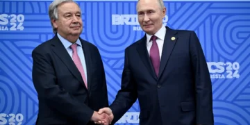 Guterres reitera a Putin que invasión de Ucrania va contra carta de la ONU y pide la paz