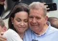 Los opositores venezolanos Edmundo González y María Corina Machado, premio Sájarov