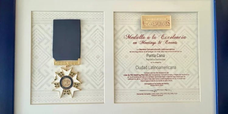 Punta Cana reconocida como la “Mejor Ciudad Latinoamericana” para turismo MICE