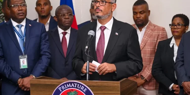 Nuevo primer ministro de Haití anuncia su gabinete