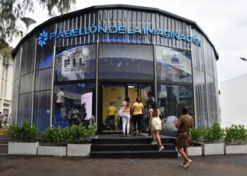 Pabellón de la Imaginación: uno de los espacios más visitados en la Feria del Libro