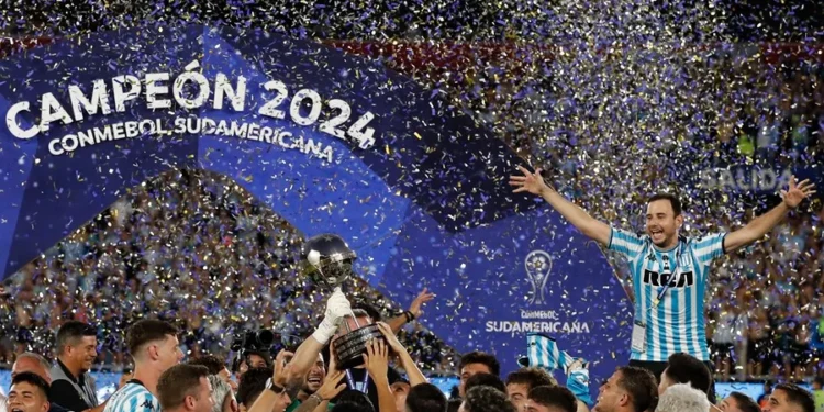 SUDAMERICANA | Racing Club gana su primer título y Argentina ya tiene diez Sudamericanas