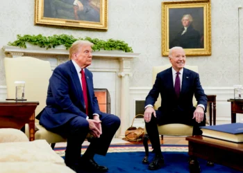Trump dice que la política “es dura” y agradece a Biden la transición ordenada