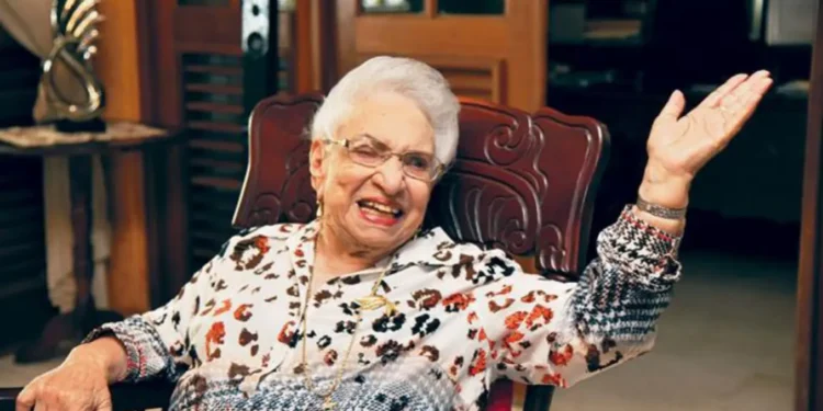 María Cristina Camilo, precursora de la comunicación dominicana, festeja 107 años de vida