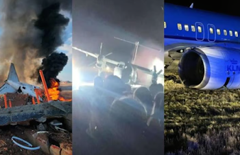 Se registran tres accidentes aéreos en las últimas horas en distintas partes del mundo