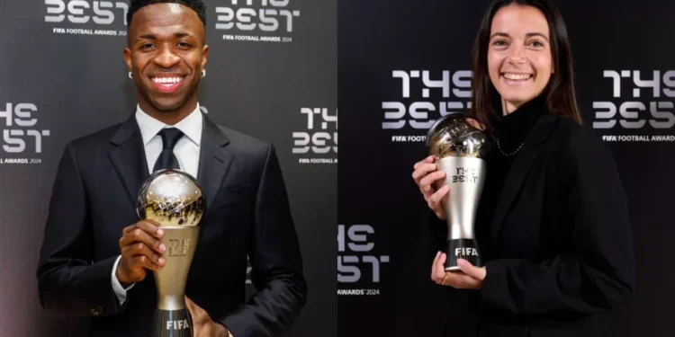 Vinícius Júnior y Aitana Bonmati, mejores jugadores del año de la FIFA