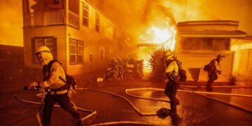 En gráficos: La devastación dejada por los incendios en Los Ángeles