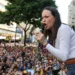María Corina Machado es interceptada al término de la manifestación en Caracas, denuncia su partido