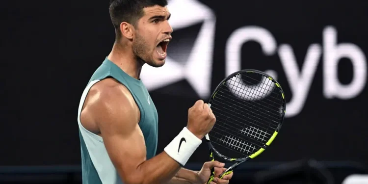 Abierto de Australia: Alcaraz cumple
