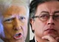 El presidente Donald Trump le hace ver a Gustavo Petro que va en serio