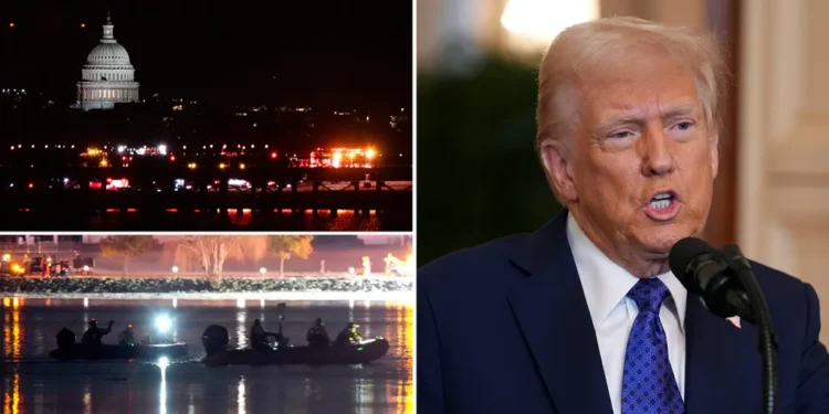 Trump: “El helicóptero se dirigió directamente hacia el avión durante un largo periodo de tiempo”