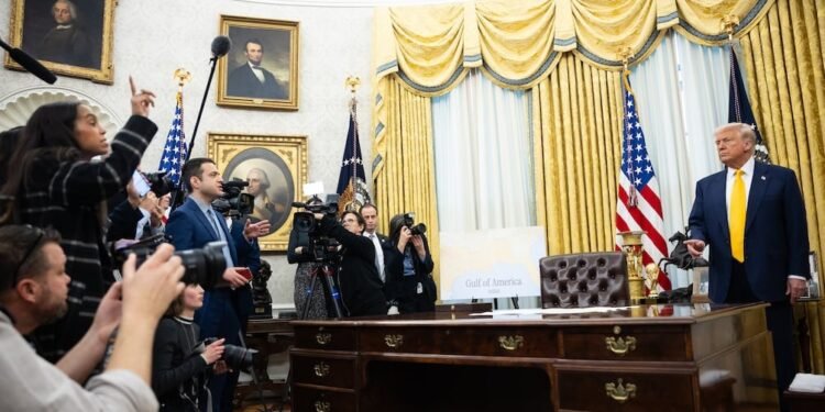 La Casa Blanca decidirá qué periodistas pueden hacer preguntas a Donald Trump