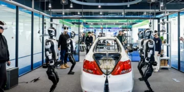 El primer campo de entrenamiento para robots humanoides ya es real: quieren entrenar a más de 1.000 a la vez