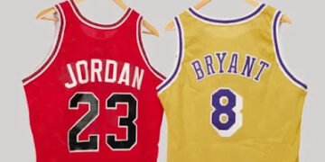 Camisetas Jordan y Kobe por 20 millones