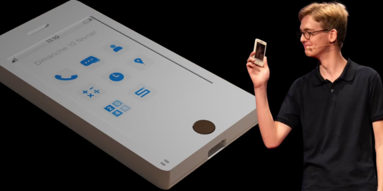 Un joven de 16 años creó su propio celular y cuesta 30 dólares