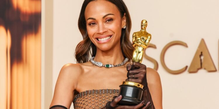 Zoé Saldaña: «Soy la primera mujer de origen dominicano que gana el Óscar y espero no ser la última»