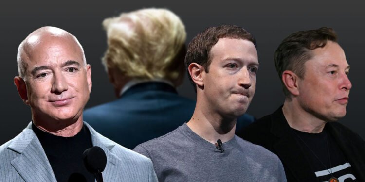 Elon Musk y otros multimillonarios pierden parte de su fortuna tras la llegada de Trump