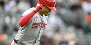 Con grand slam de Noelvi Marte, Rojos golpean 24-2 a Orioles