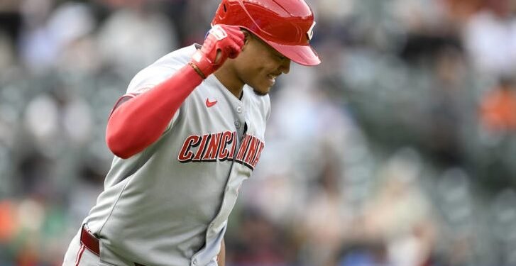 Con grand slam de Noelvi Marte, Rojos golpean 24-2 a Orioles