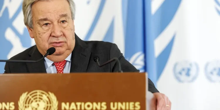 El secretario general alerta de problemas de financiación para la ONU «a velocidad y escala históricas»