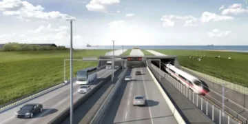 El impresionante túnel submarino que unirá a Dinamarca y Alemania bajo el mar Báltico