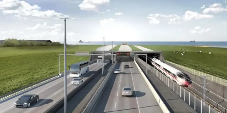 El impresionante túnel submarino que unirá a Dinamarca y Alemania bajo el mar Báltico