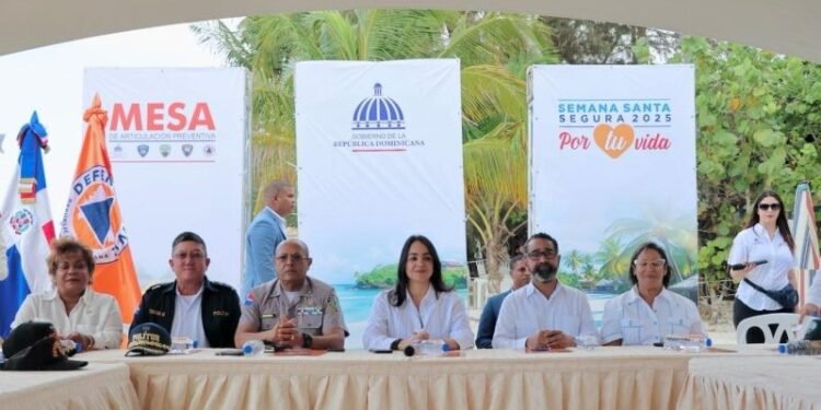 Defensa Civil y Ministerio de Interior y Policía presentan Mesas de Articulación Preventiva Semana Santa 2025