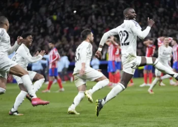 Mbappé y Rüdiger reciben castigo por polémico festejo al eliminar al Atlético de Madrid en Champions