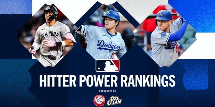 Power Ranking de Bateadores, con el esperado 1-2 arriba